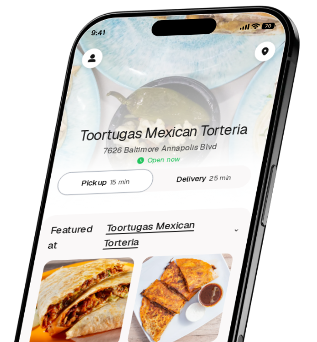 Toortugas Mexican Torteria app preview