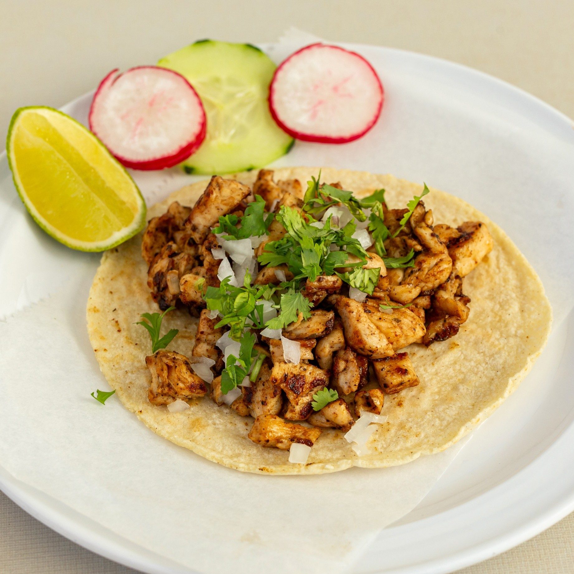 Pollo/ Grilled Chicken Taco.