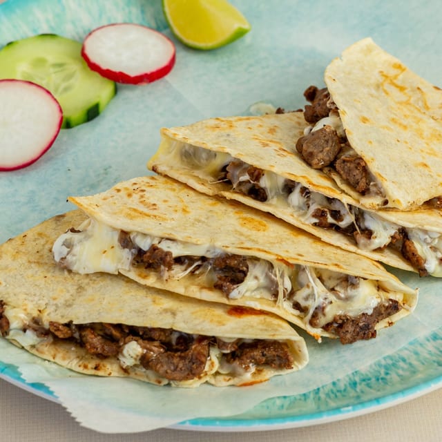 Bistec / Grilled Steak Quesadilla.
