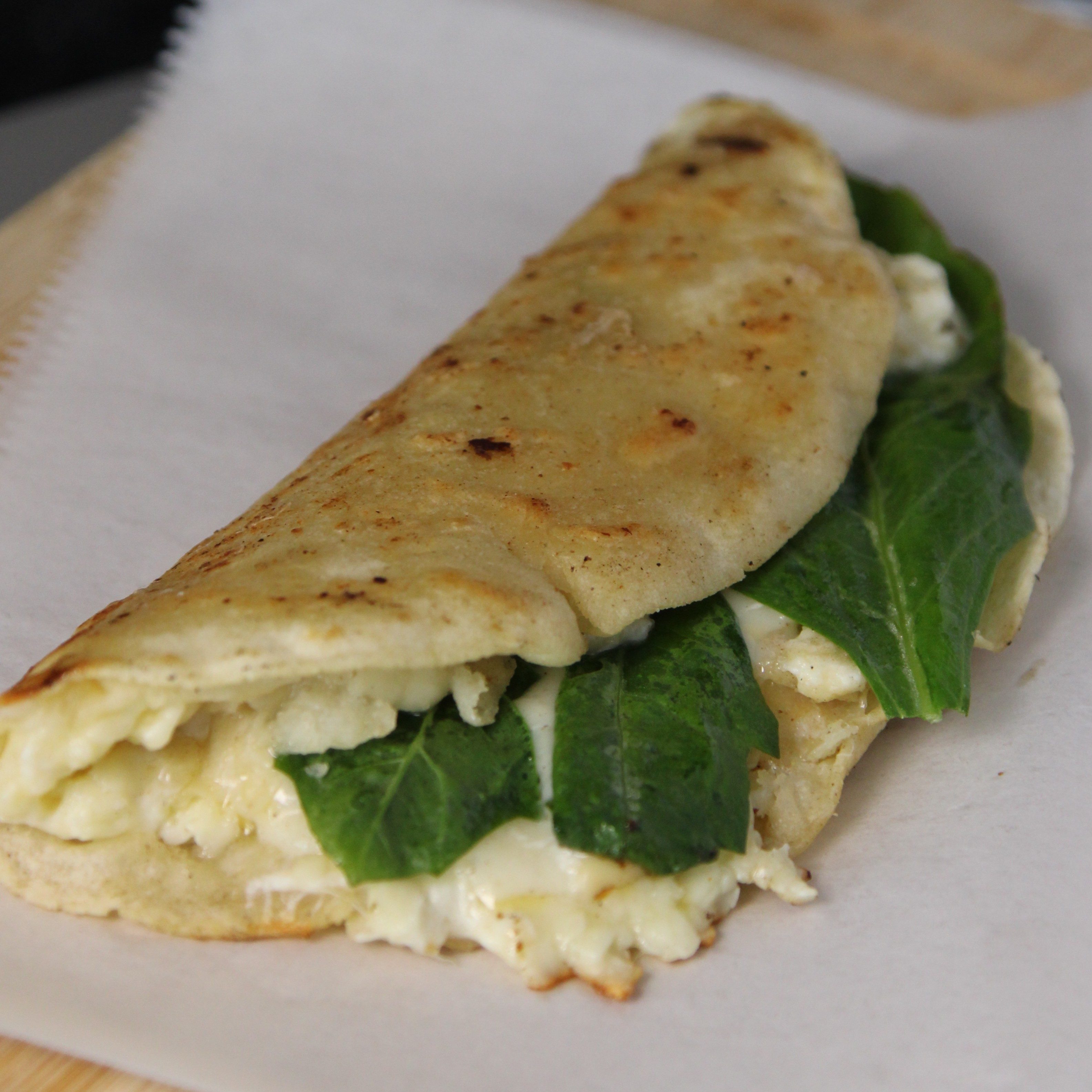 Queso Con Epazote Quesadilla.