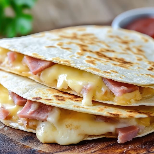 Jamón / Ham Quesadilla.