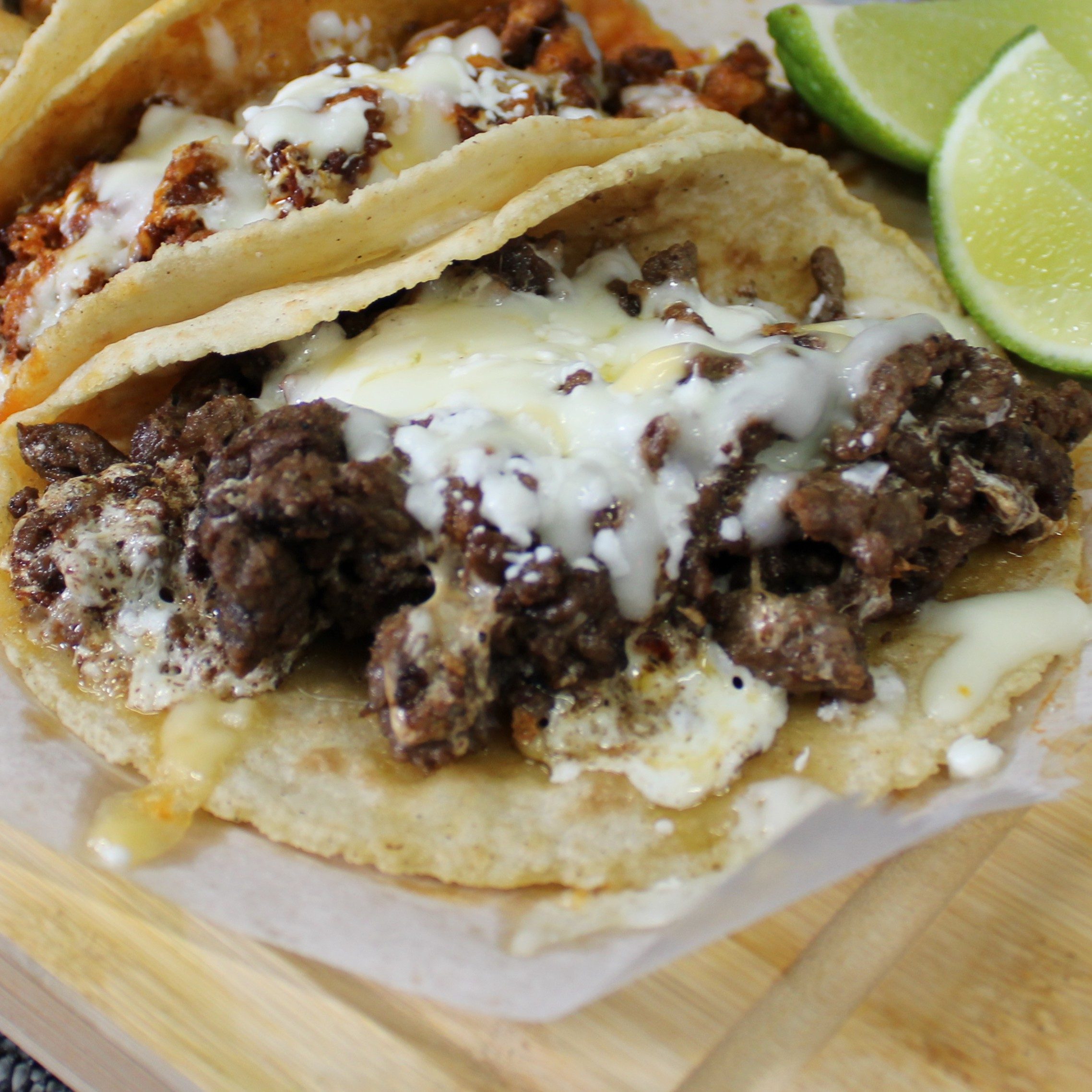 Asada Con Queso Taco.